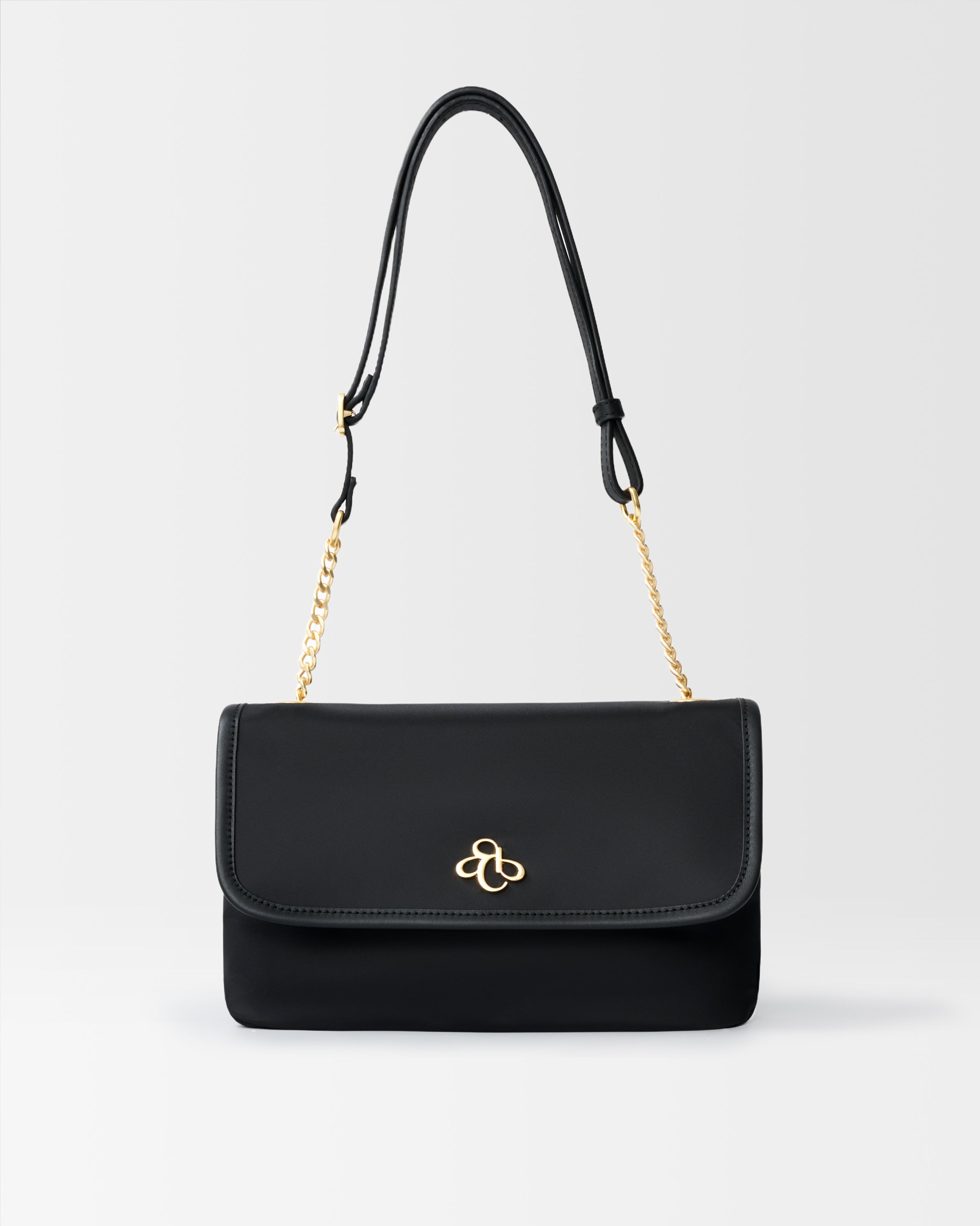 Salad Dainty Flip-top Nylon Shoulder Bag