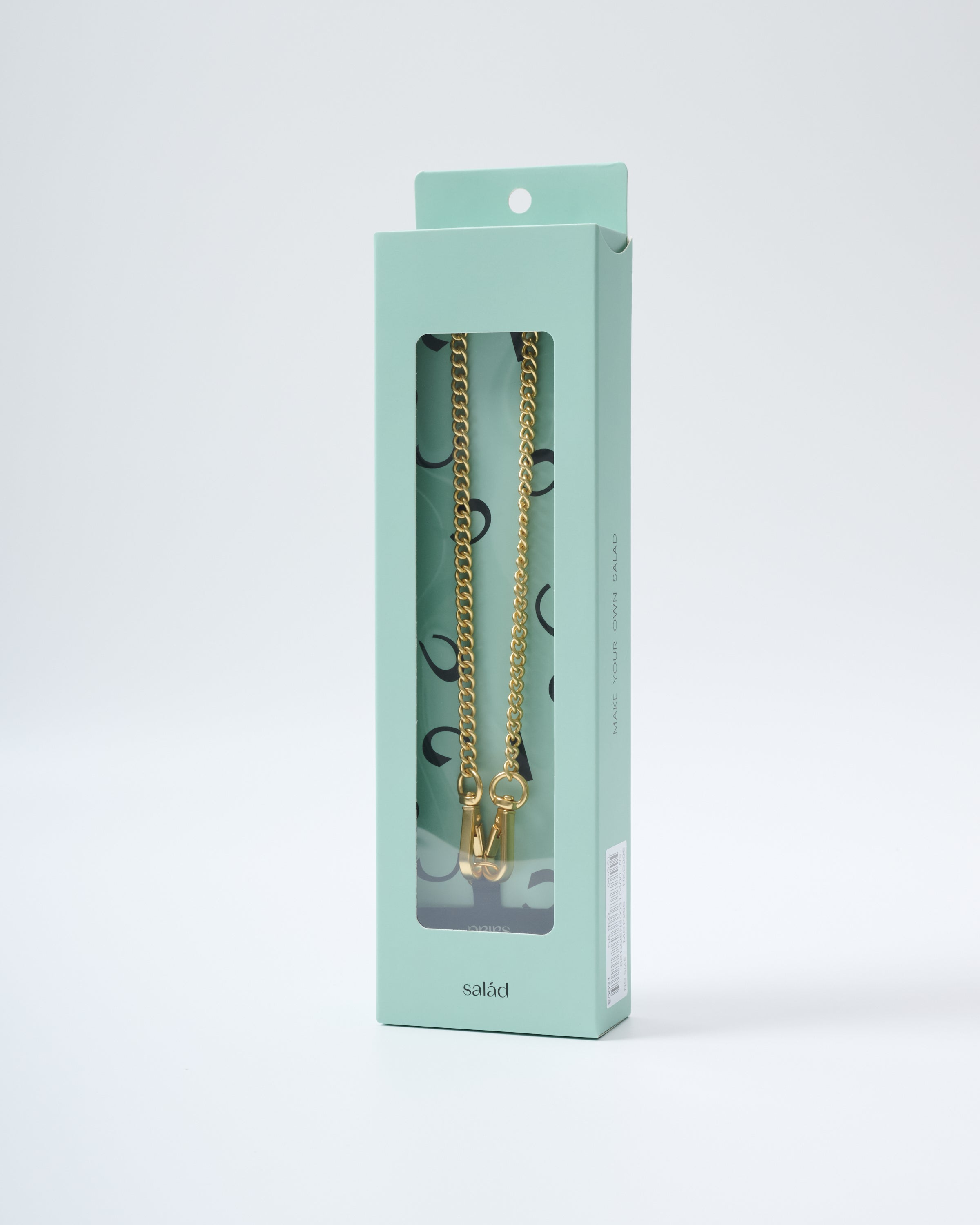 Salad Porous Chain Alloy Phone Charm Set
