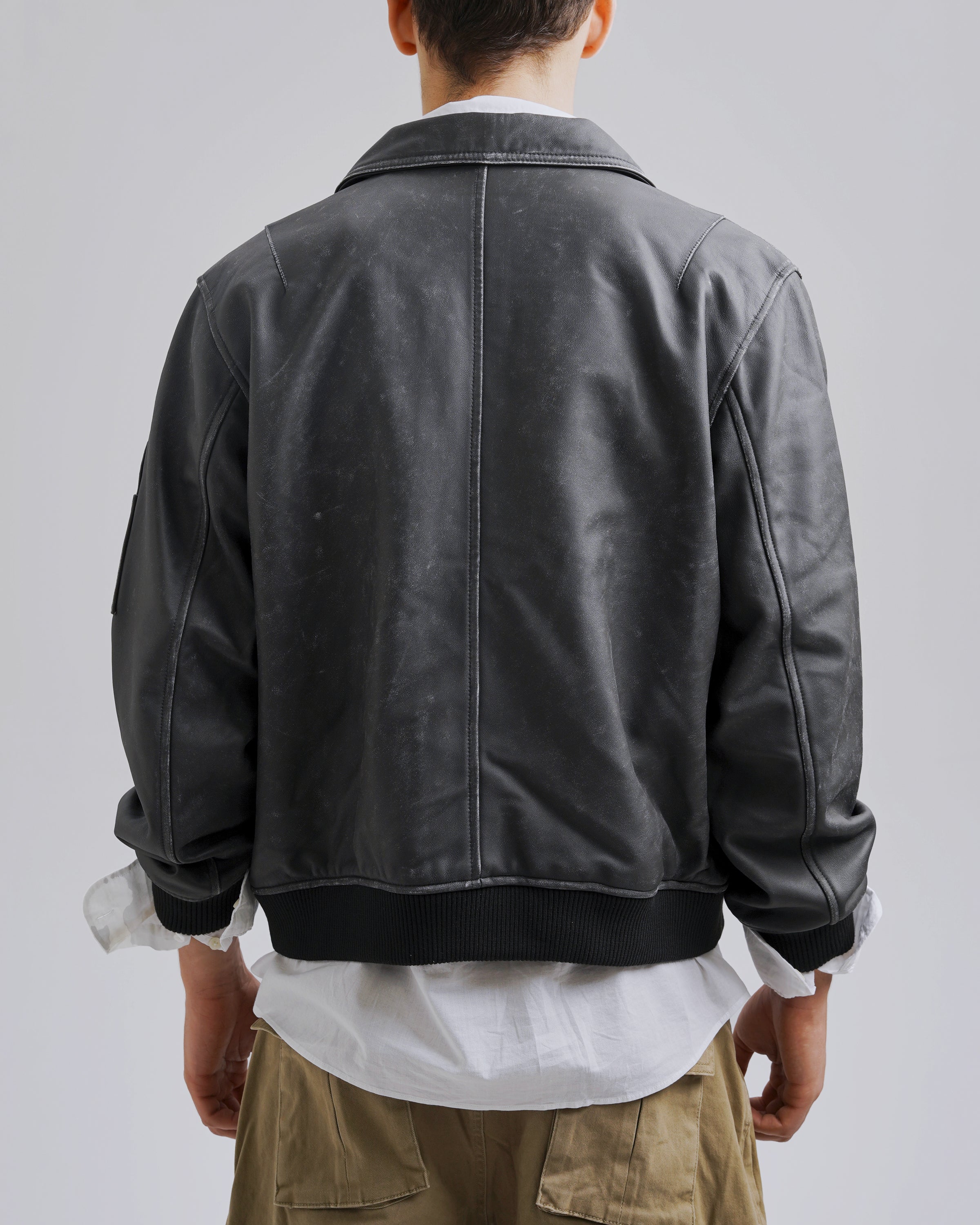 TOUGH JEANSMITH 飛行員皮褸
