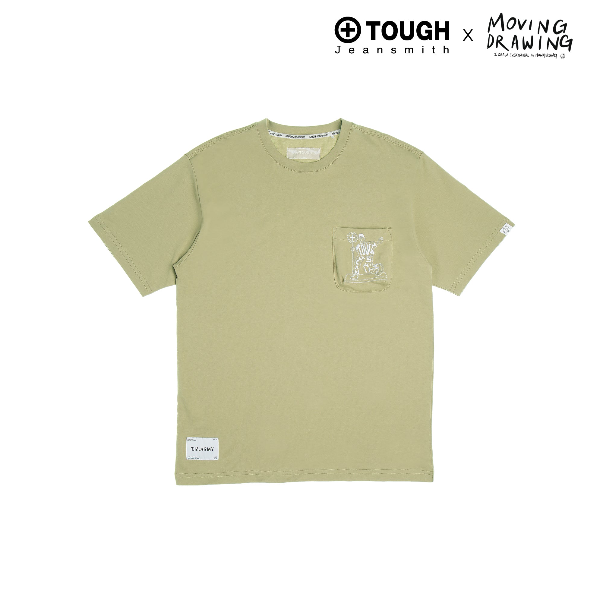 When TOUGH meets MOVINGDRAWING Limited Edition T-shirt #T23S-102【When TOUGH Meets Special Collaboration Series】