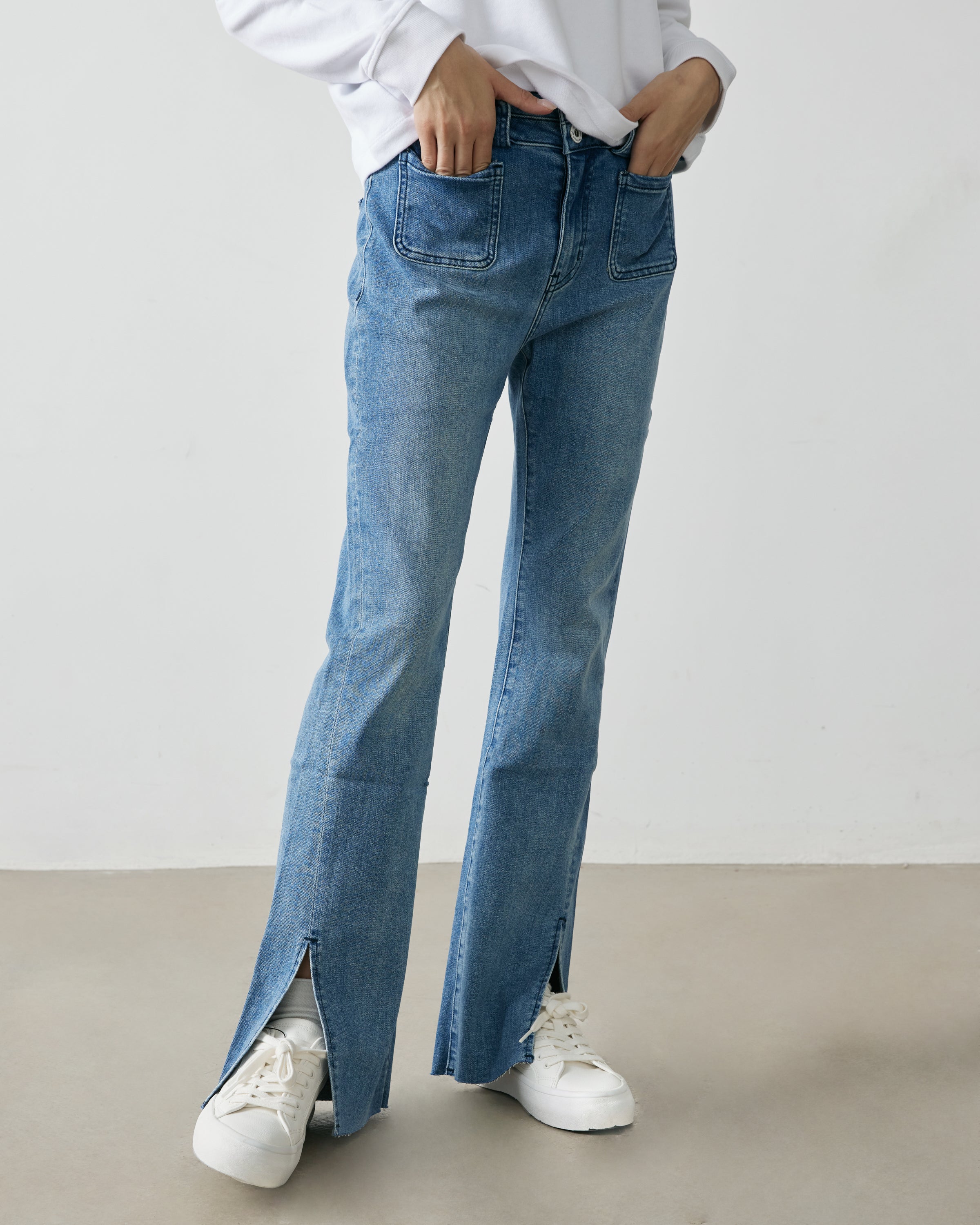 Salad small flare jeans #S21F-044