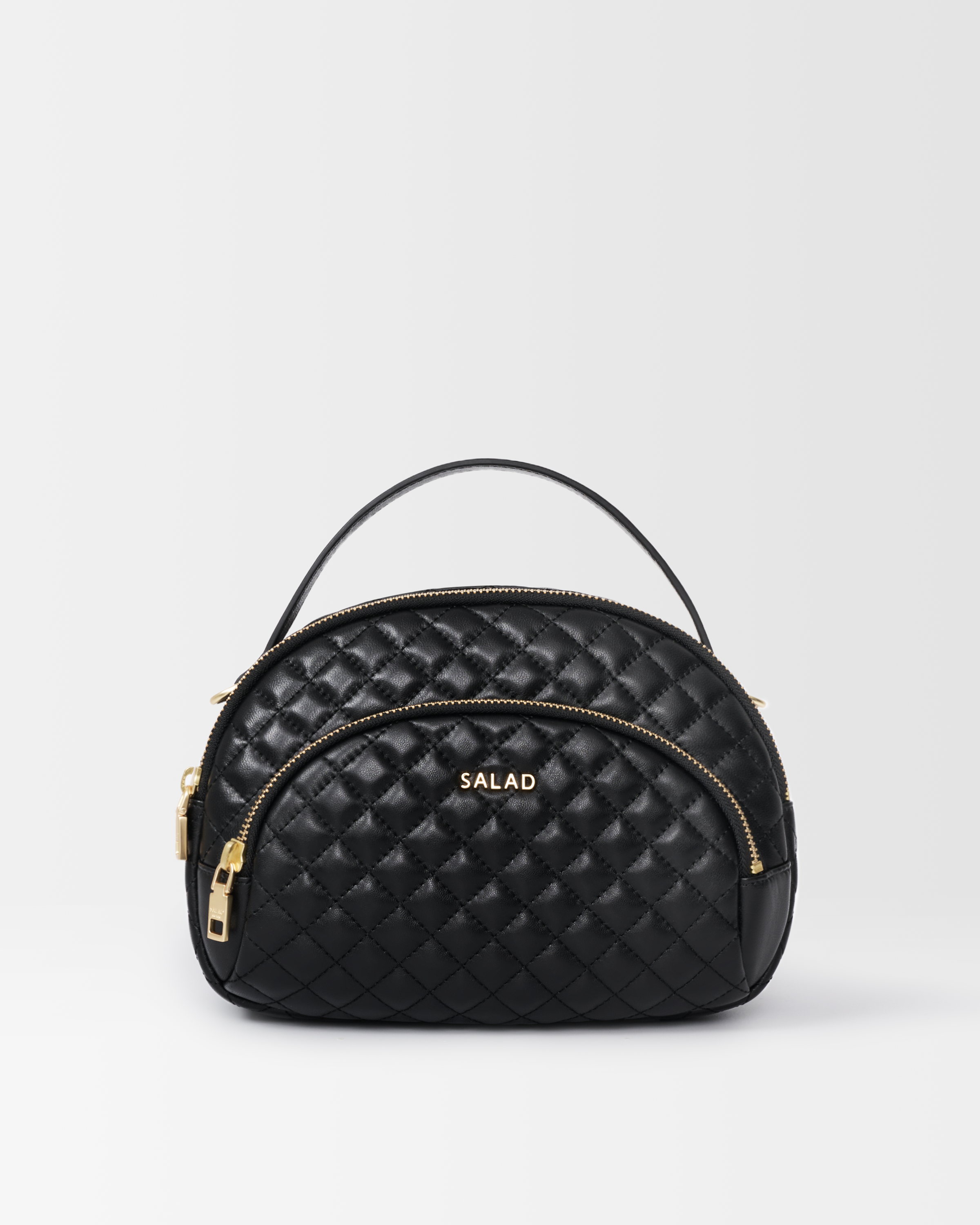 Salad Round leather 肩袋