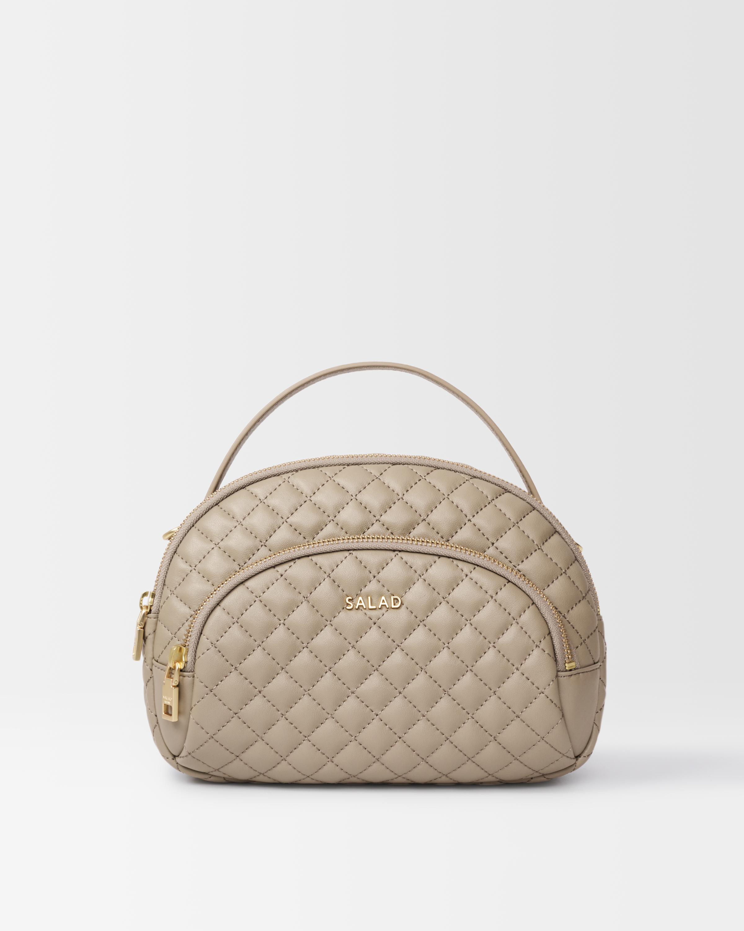 Salad Round leather 肩袋