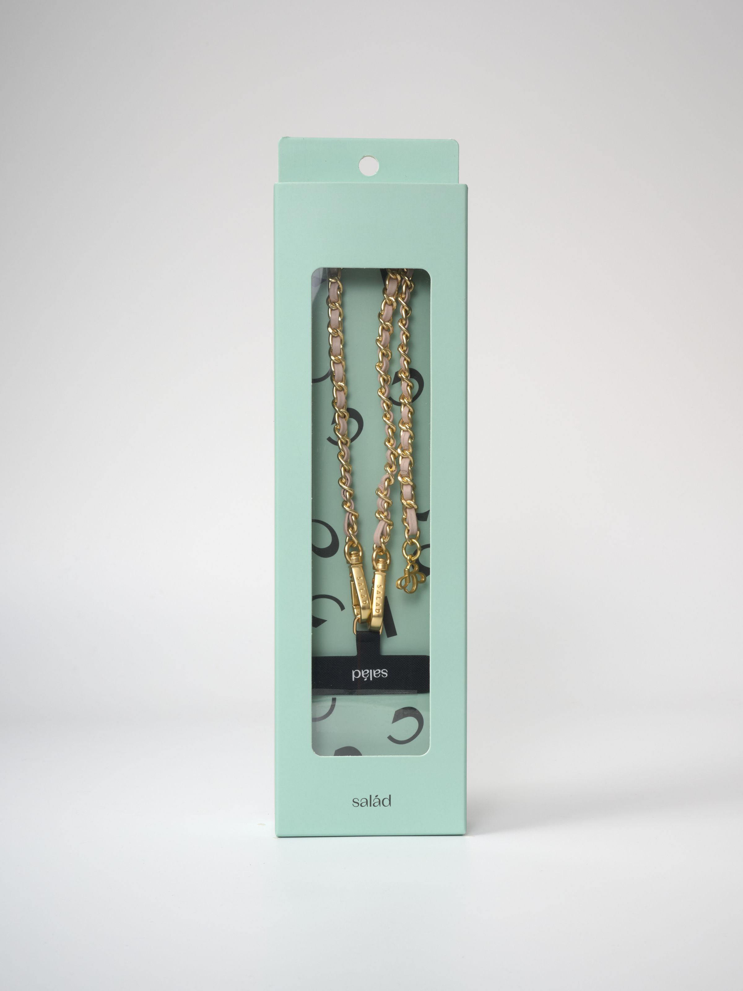 Salad Leather Chain 真皮手機組合吊飾