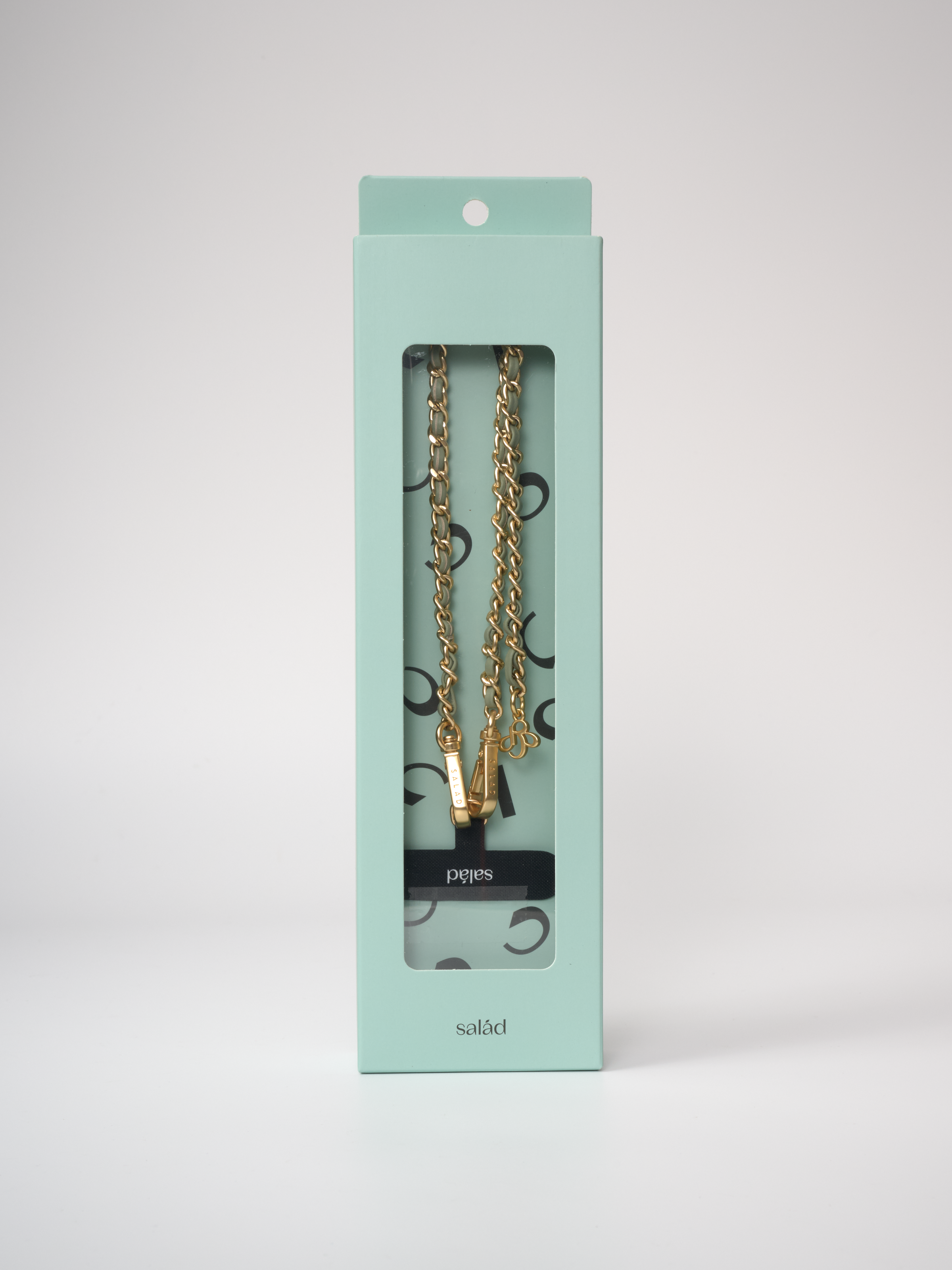 Salad Leather Chain 真皮手機組合吊飾