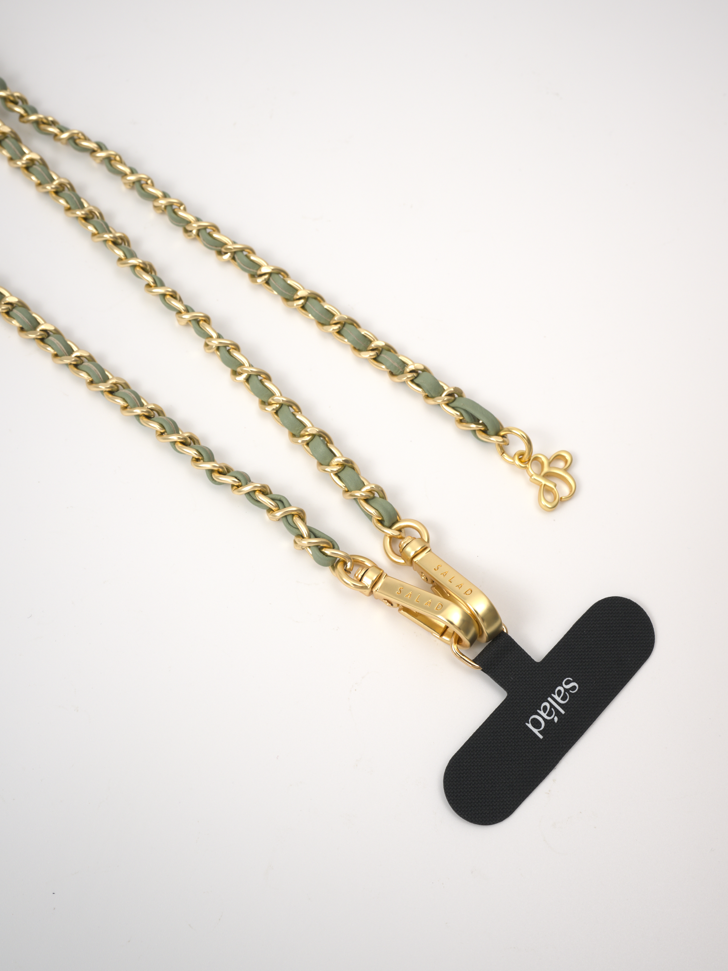 Salad Leather Chain 真皮手機組合吊飾