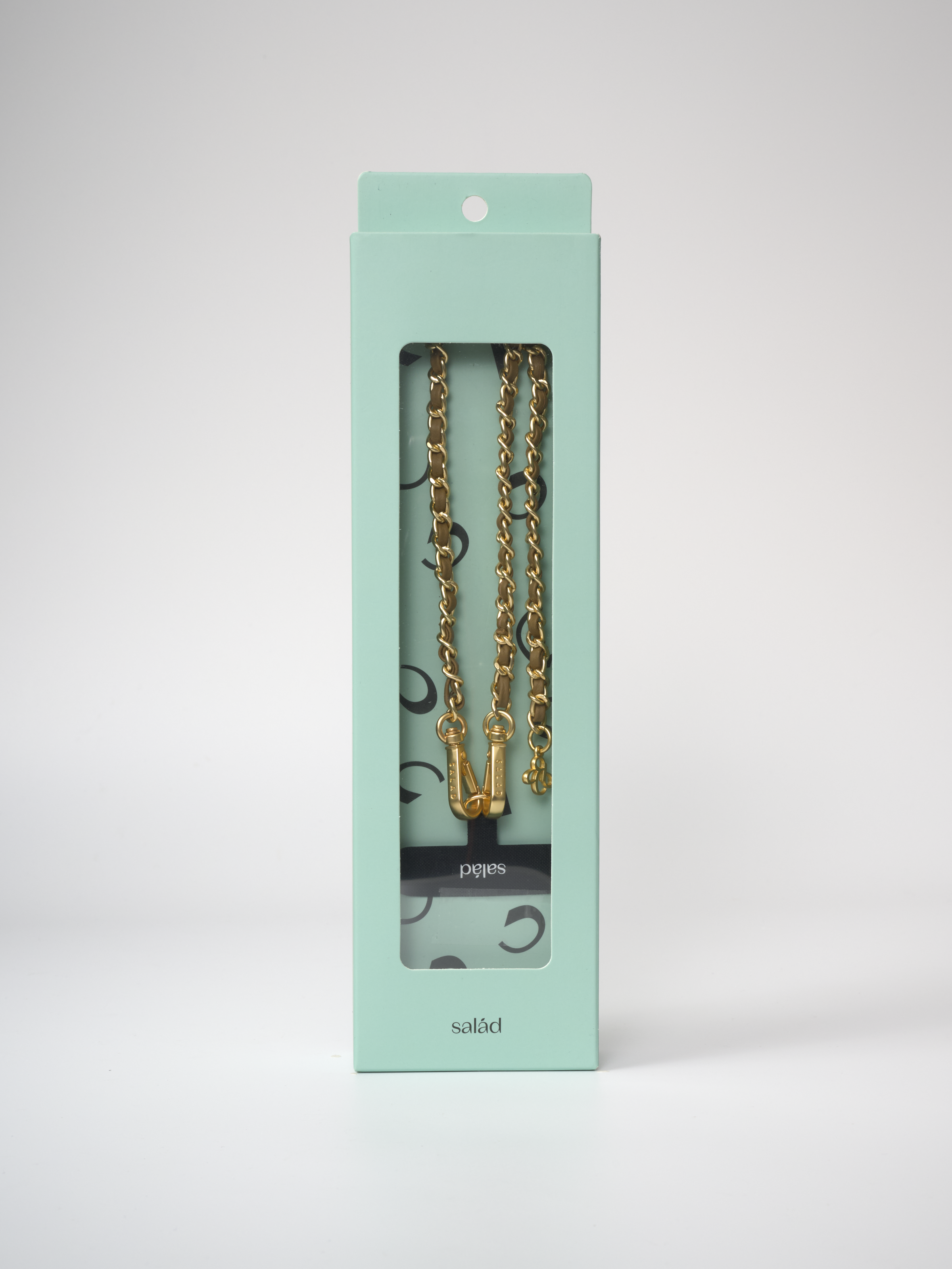 Salad Leather Chain 真皮手機組合吊飾