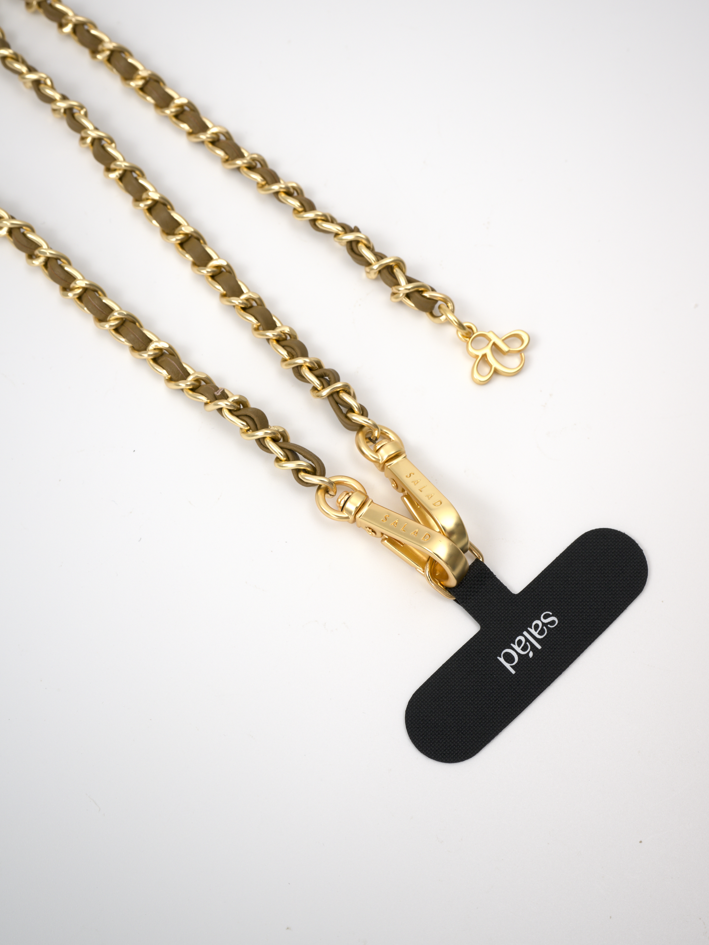 Salad Leather Chain 真皮手機組合吊飾