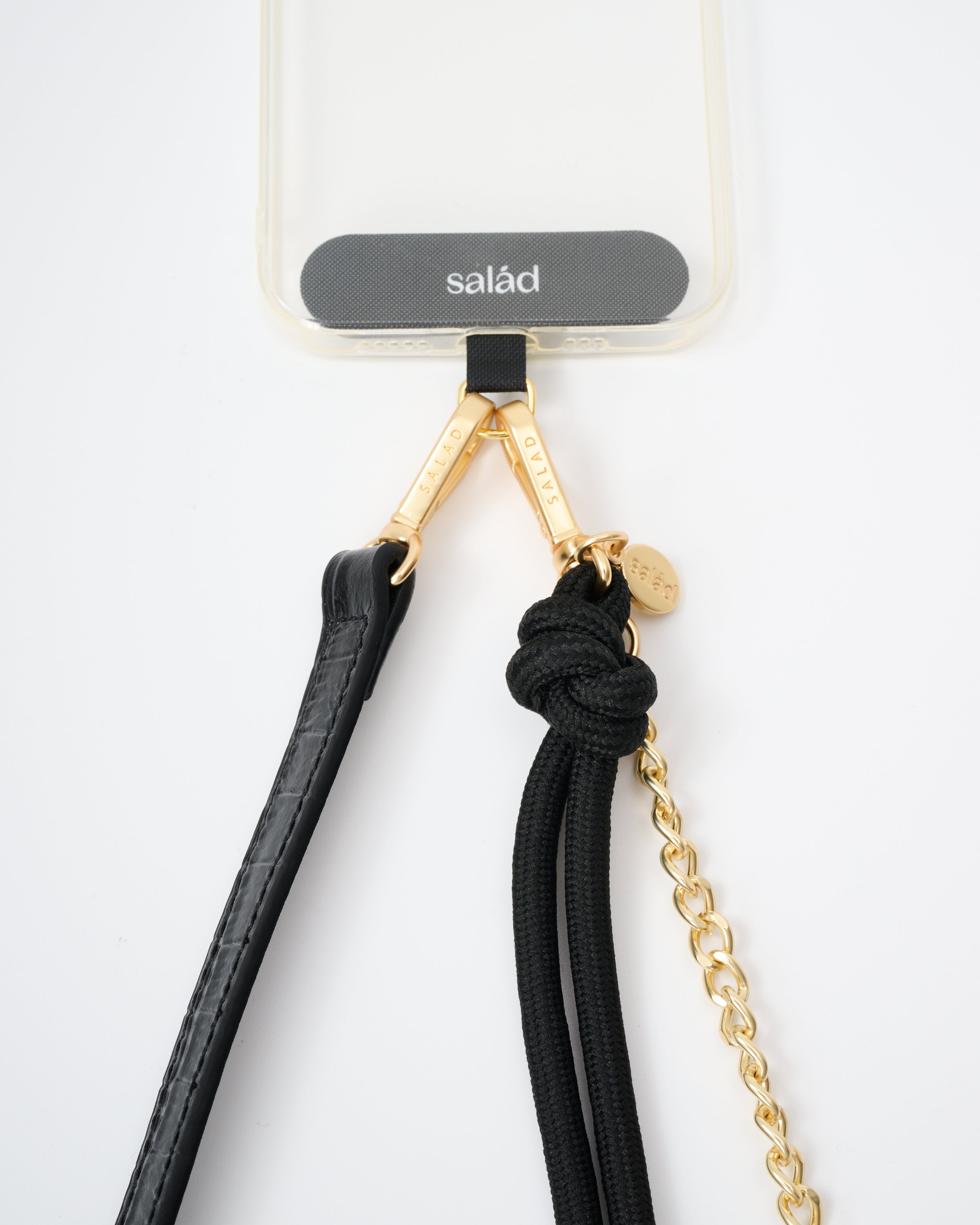 Salad Typical 真皮手機組合吊飾