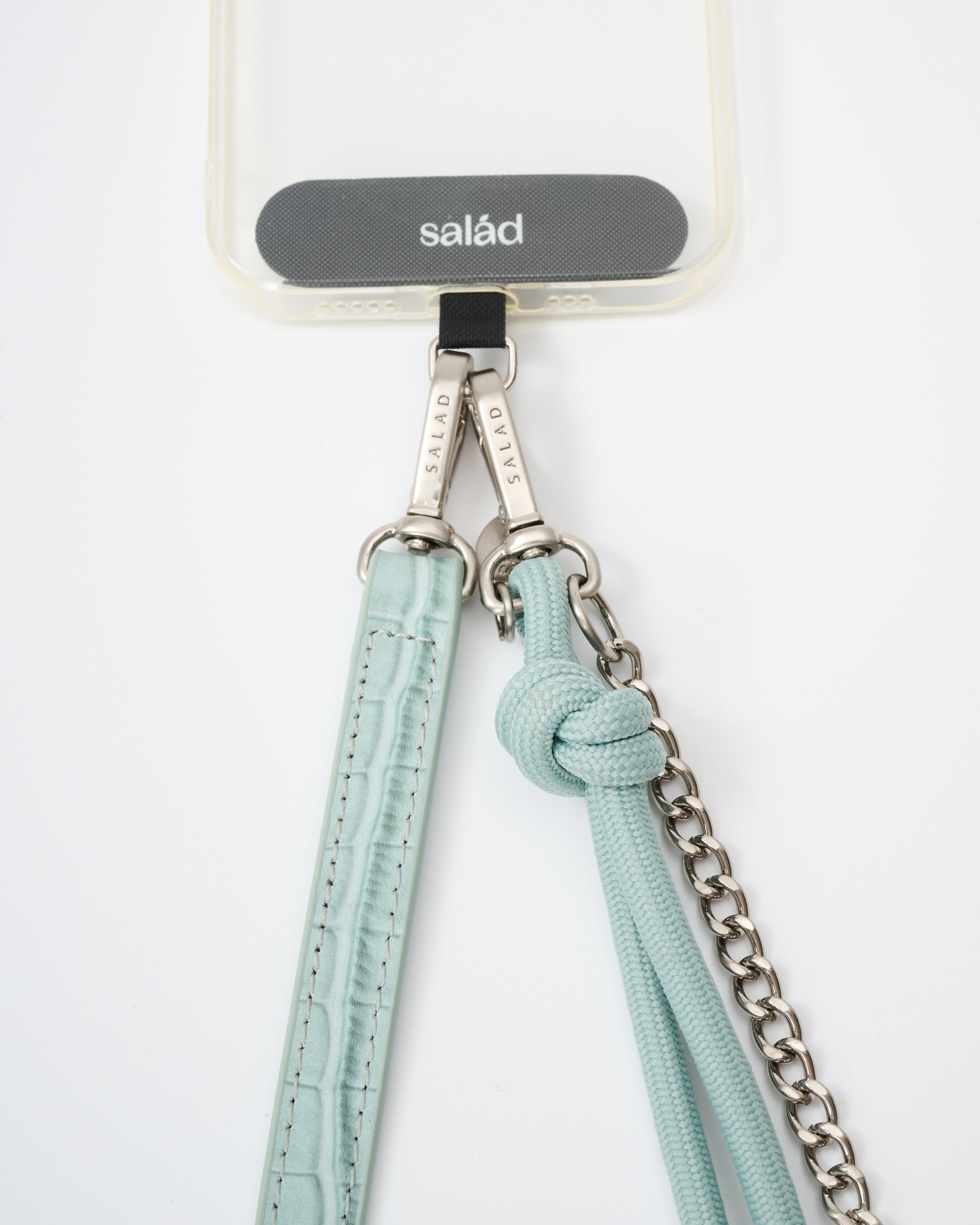 Salad Typical 真皮手機組合吊飾