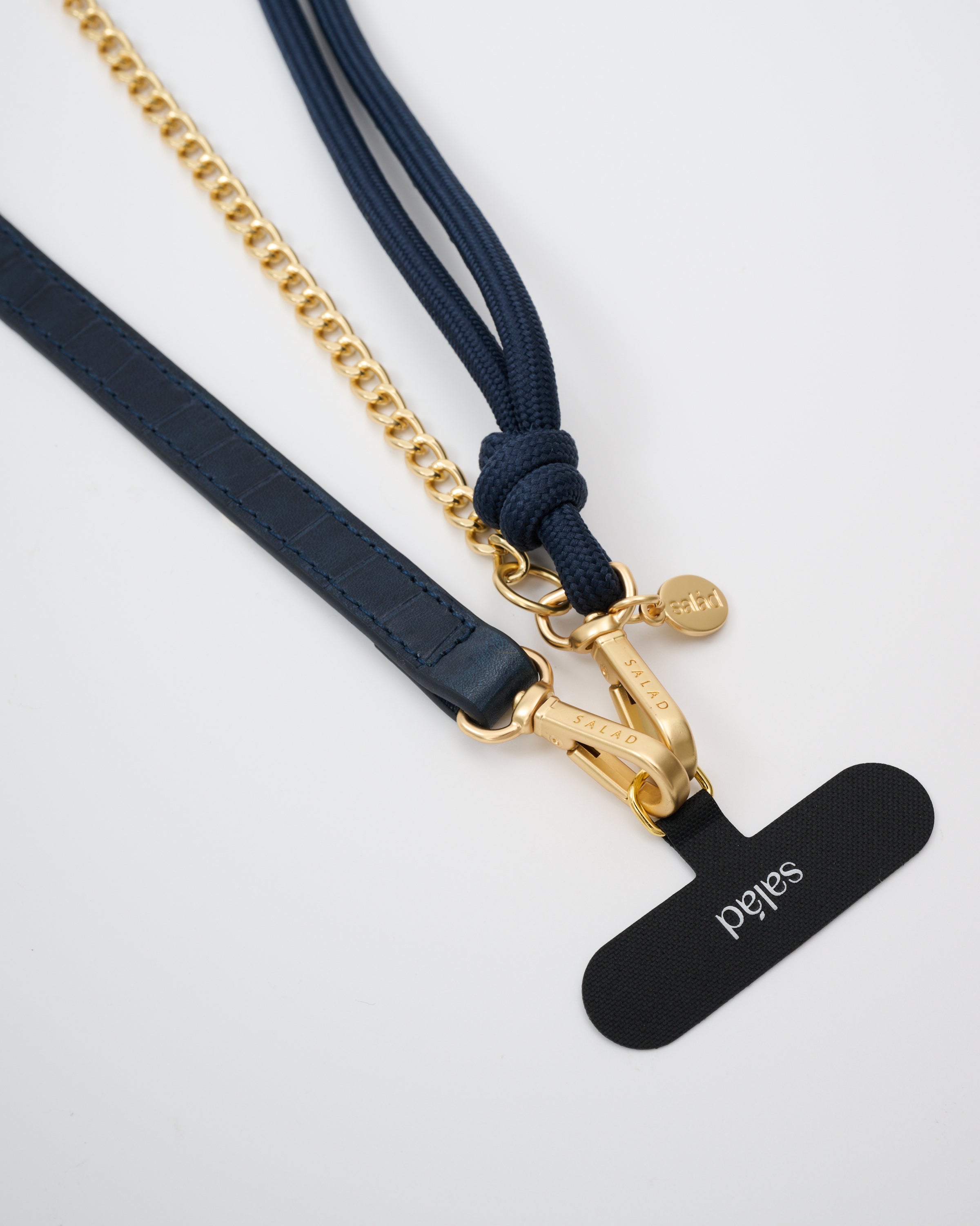 Salad Typical 真皮手機組合吊飾