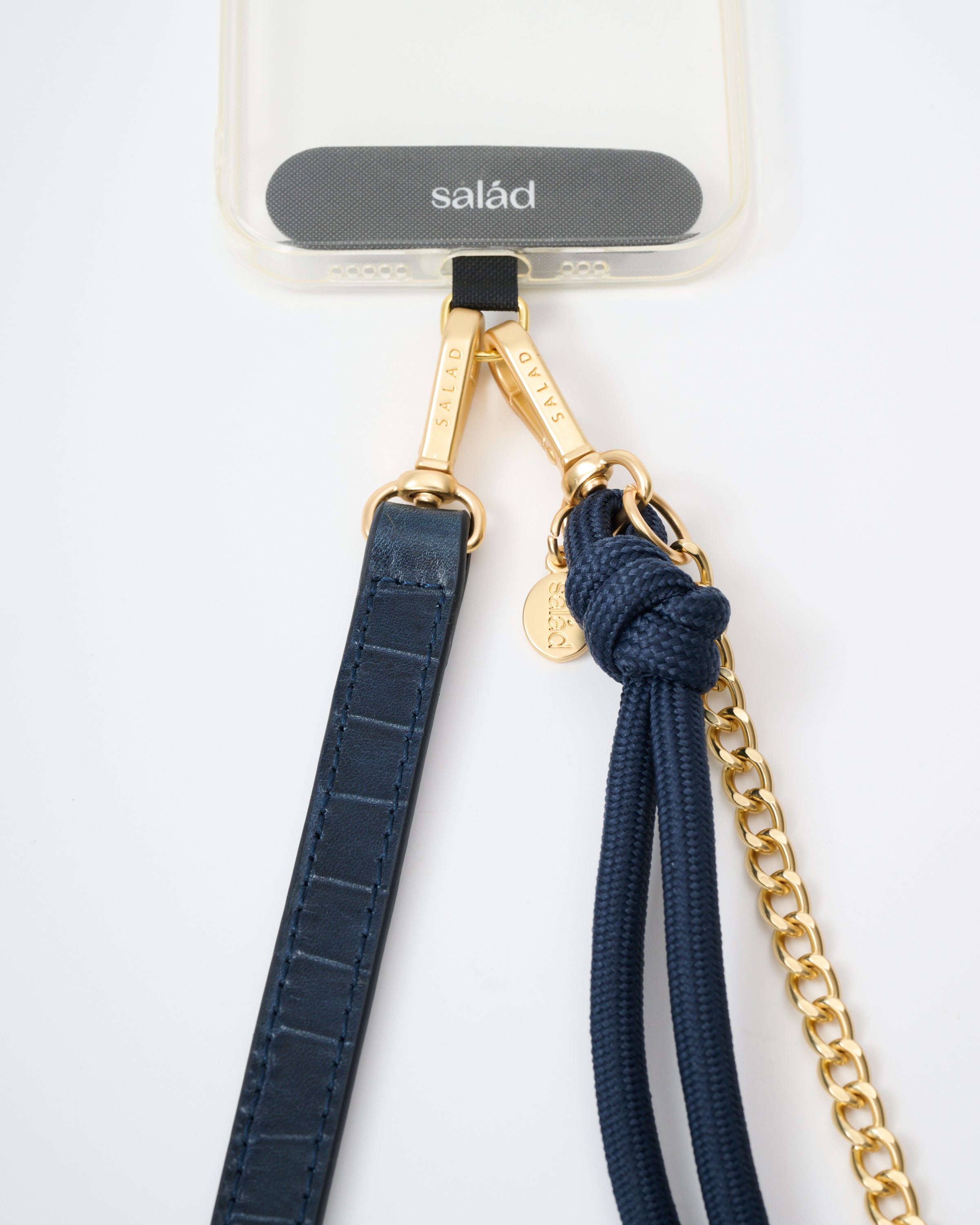 Salad Typical 真皮手機組合吊飾