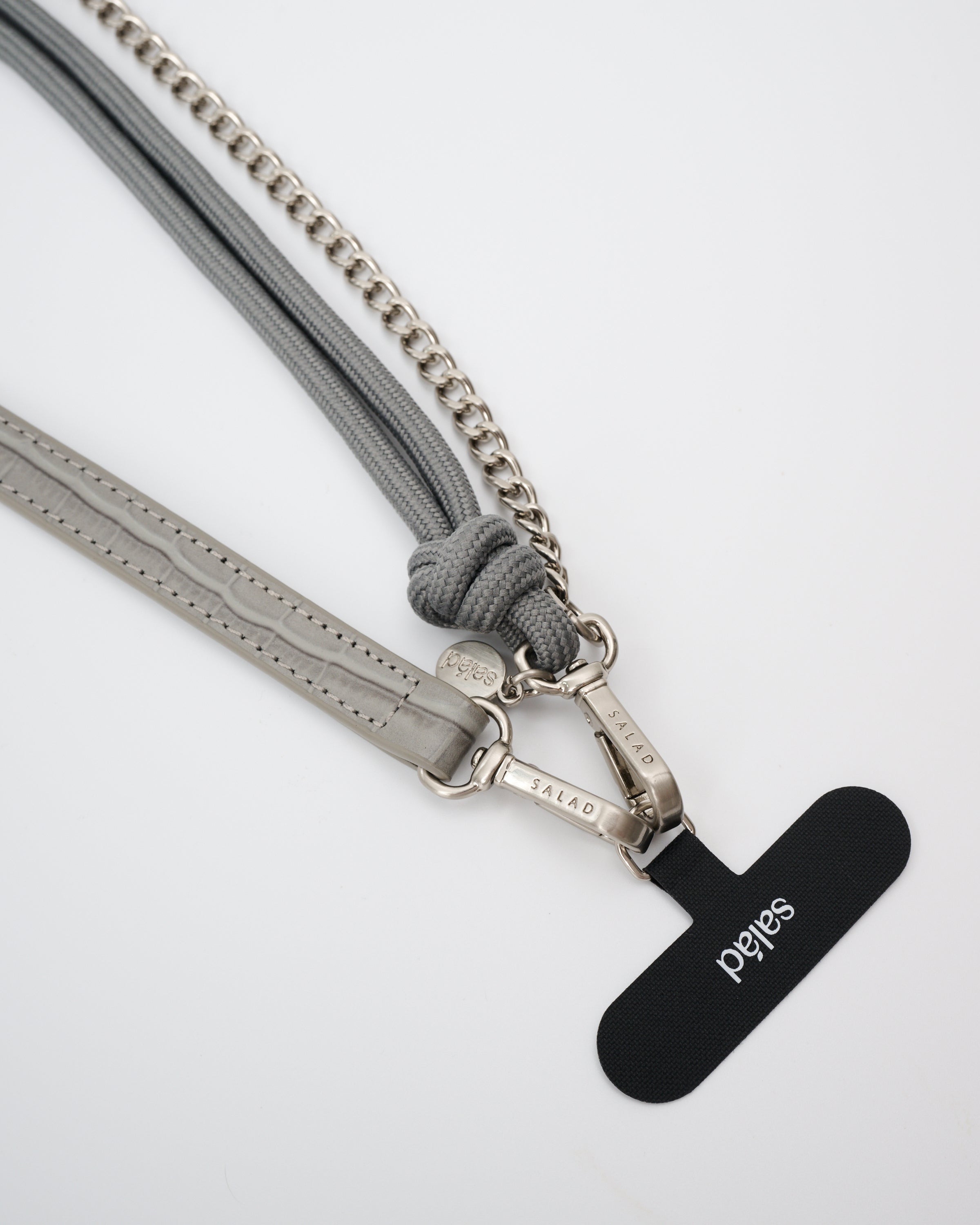 Salad Typical 真皮手機組合吊飾