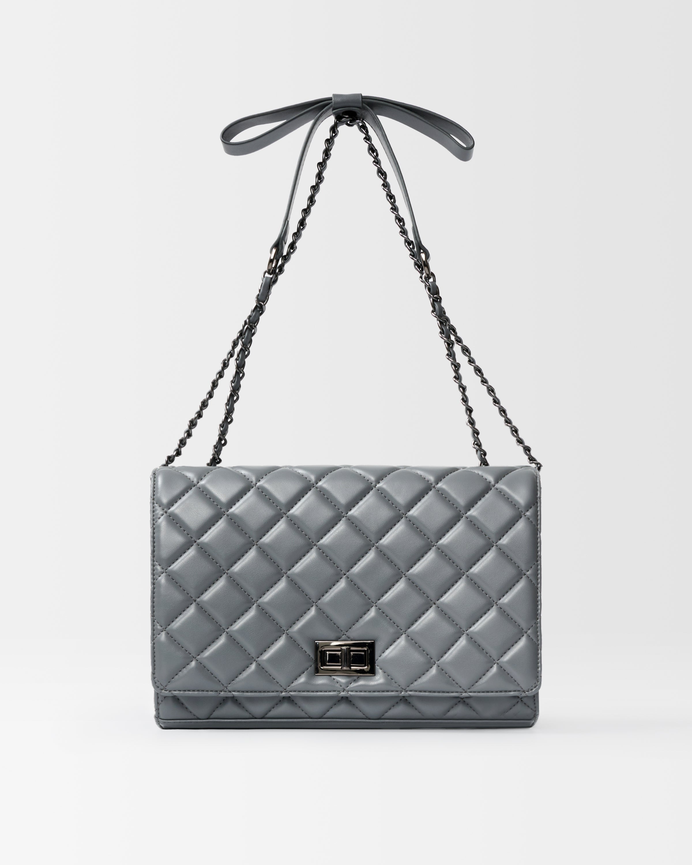 MUET Diamond Quilted Flap Bag