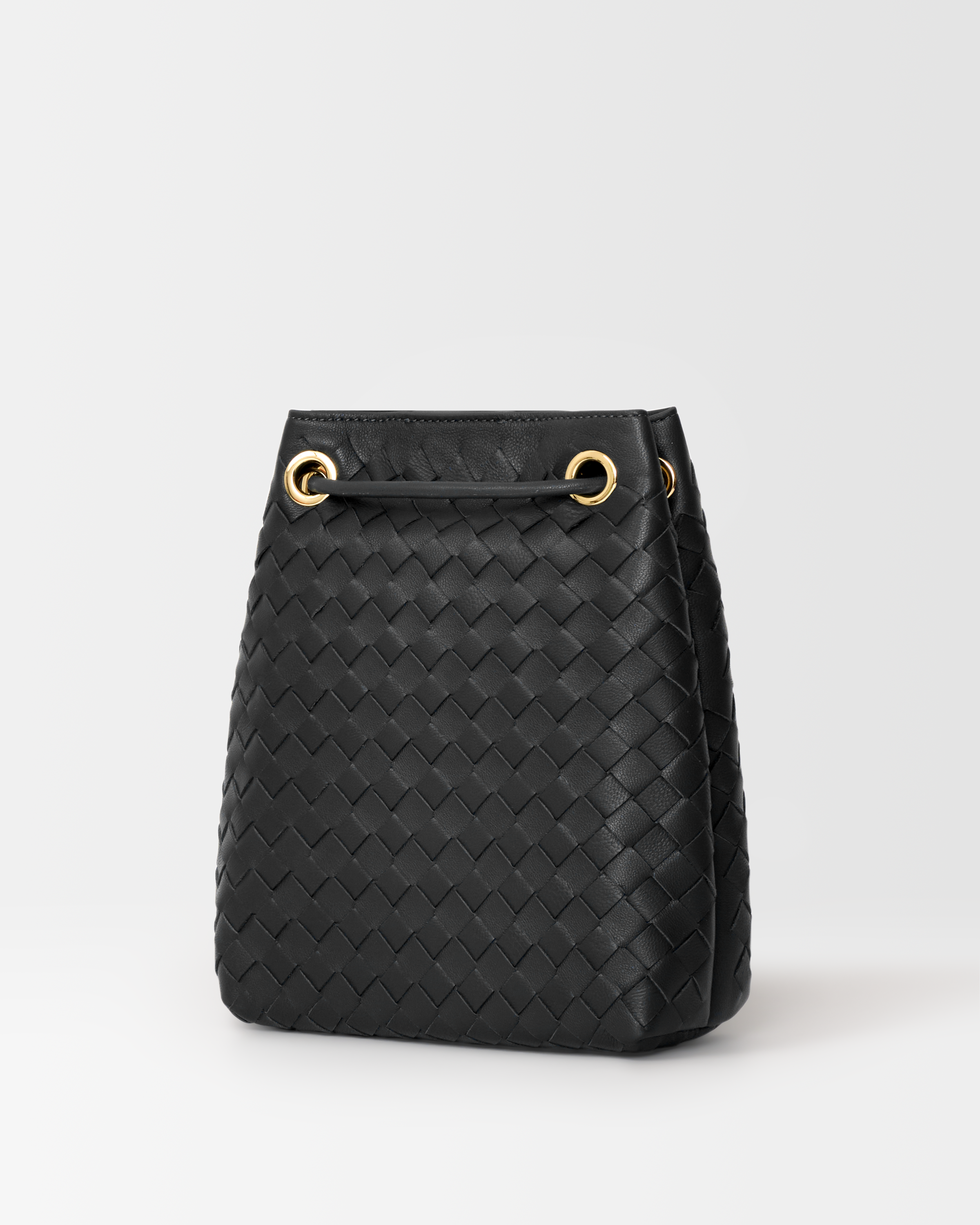 MUET Diamond Woven Crossbody Bag