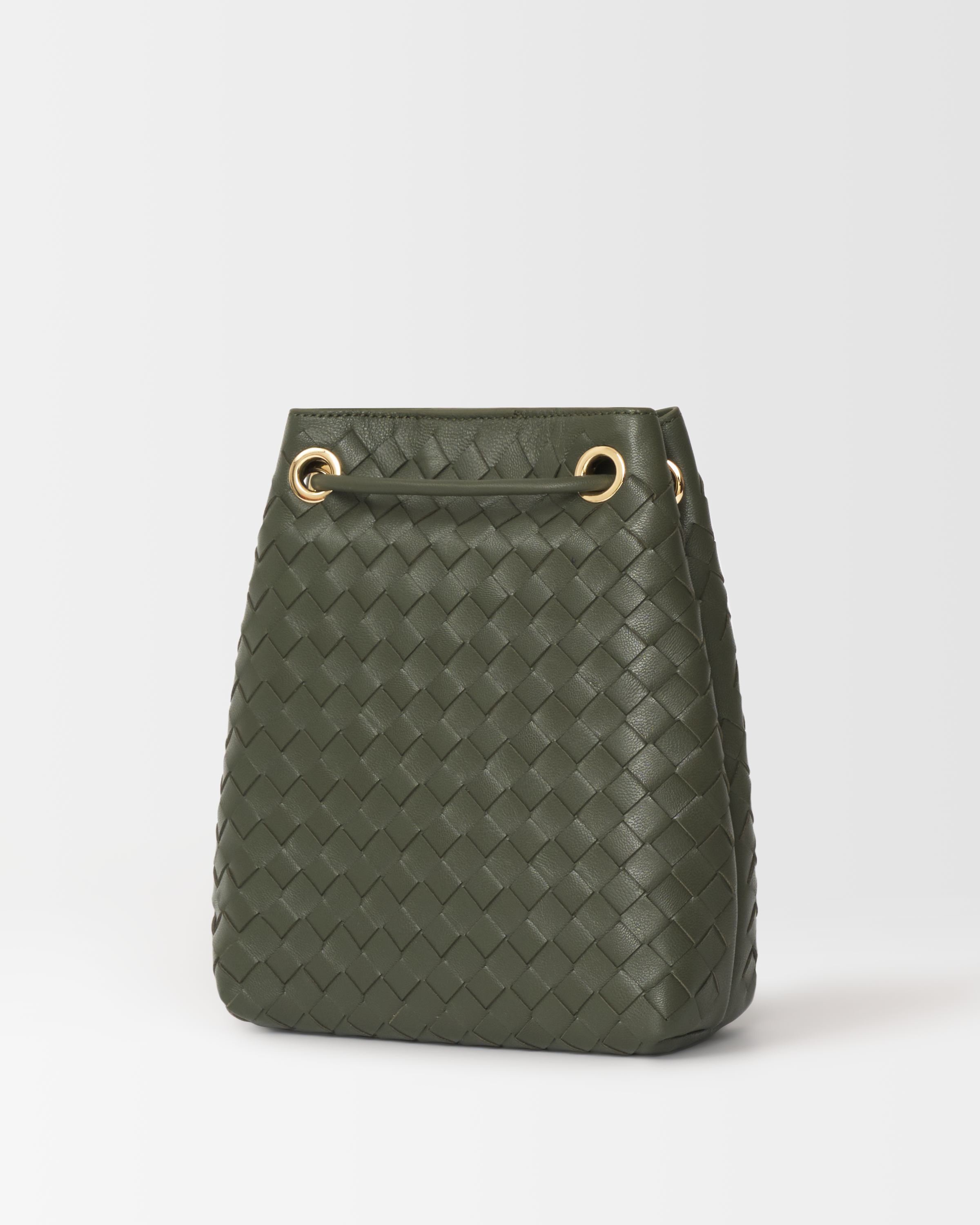 MUET Diamond Woven Crossbody Bag