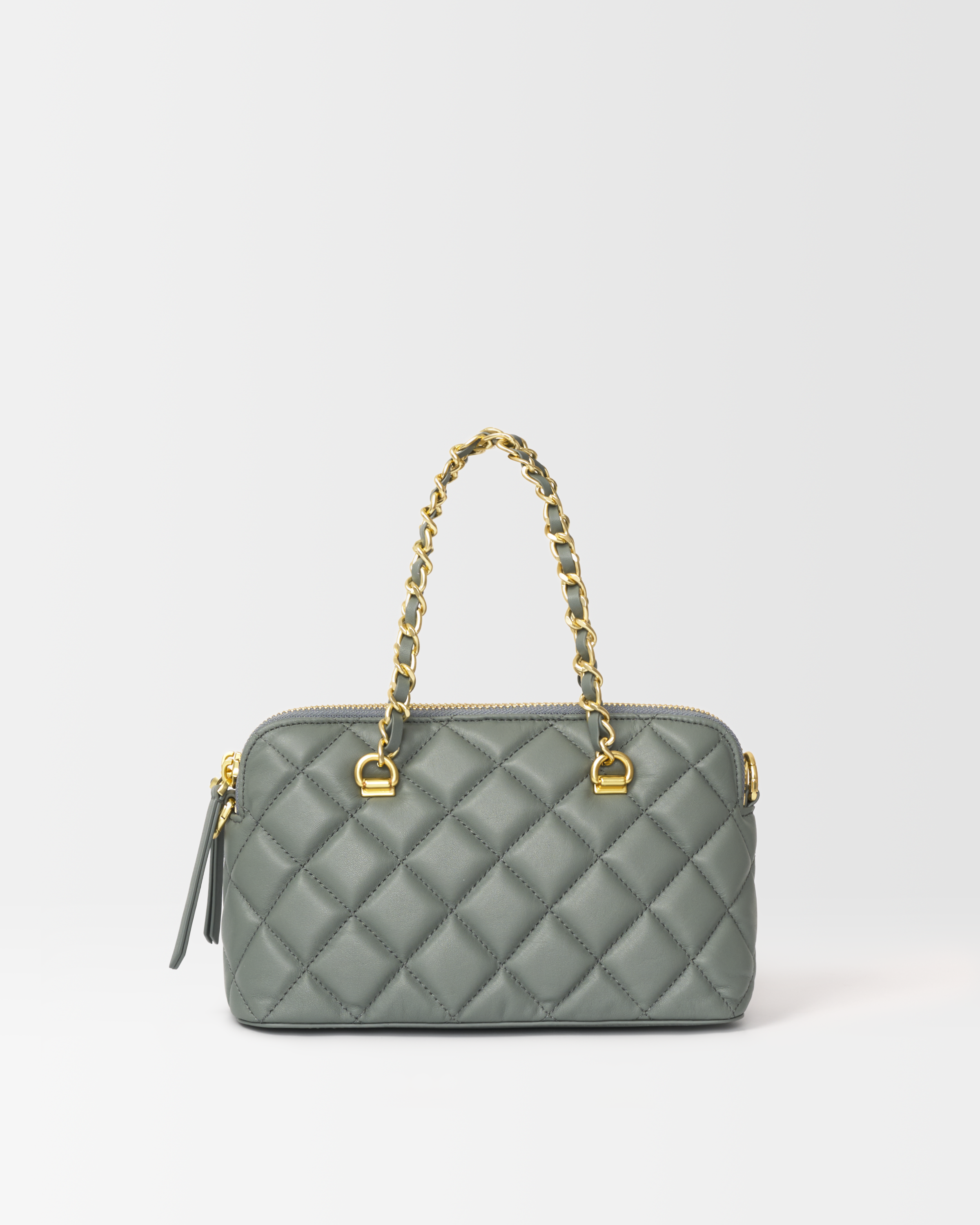 MUET Deux Genuine Leather Shoulder Bag