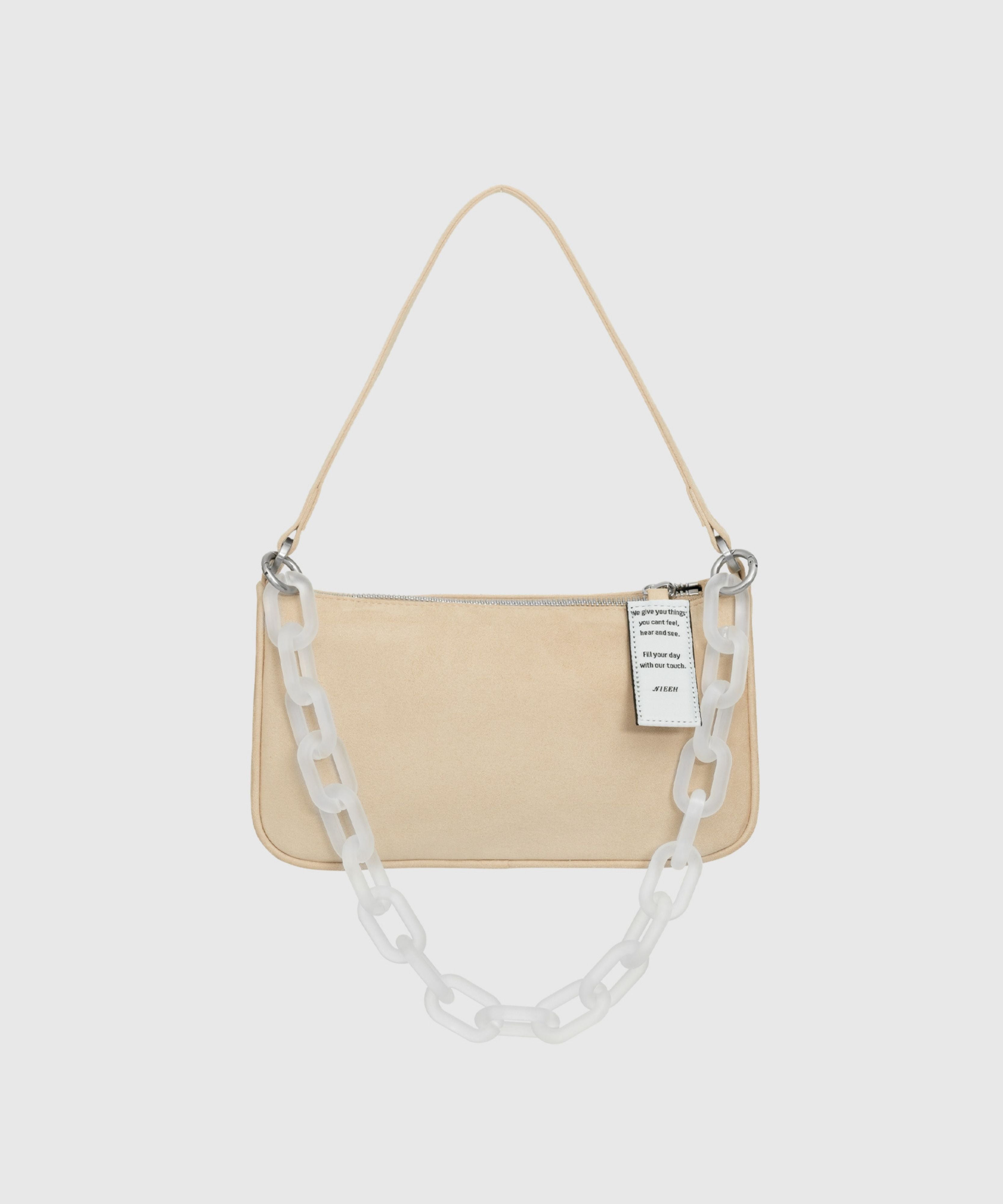NIEEH Envelope Suede Leather Bag