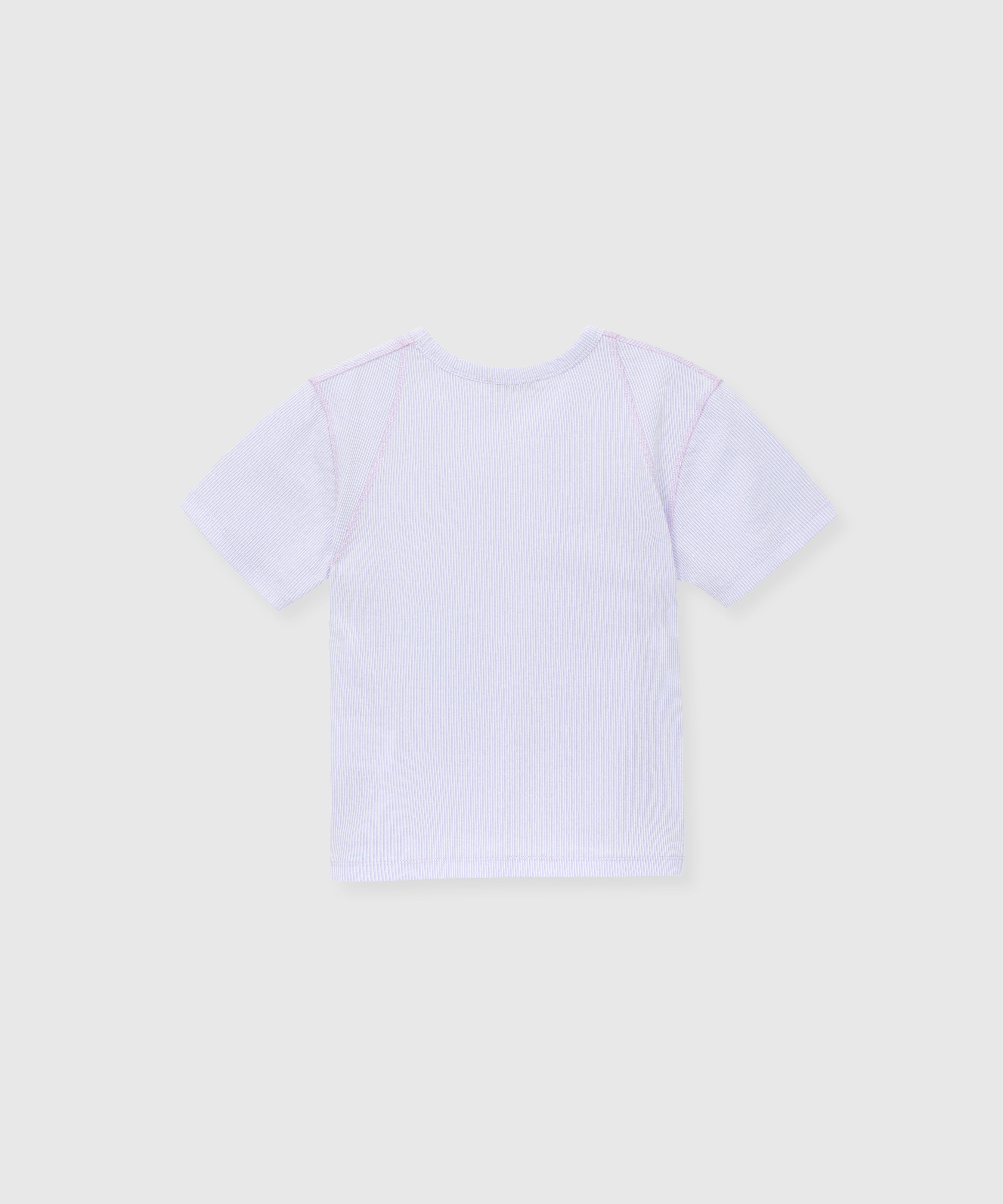 NIEEH mix ribbed t-shirt #BDJ33032