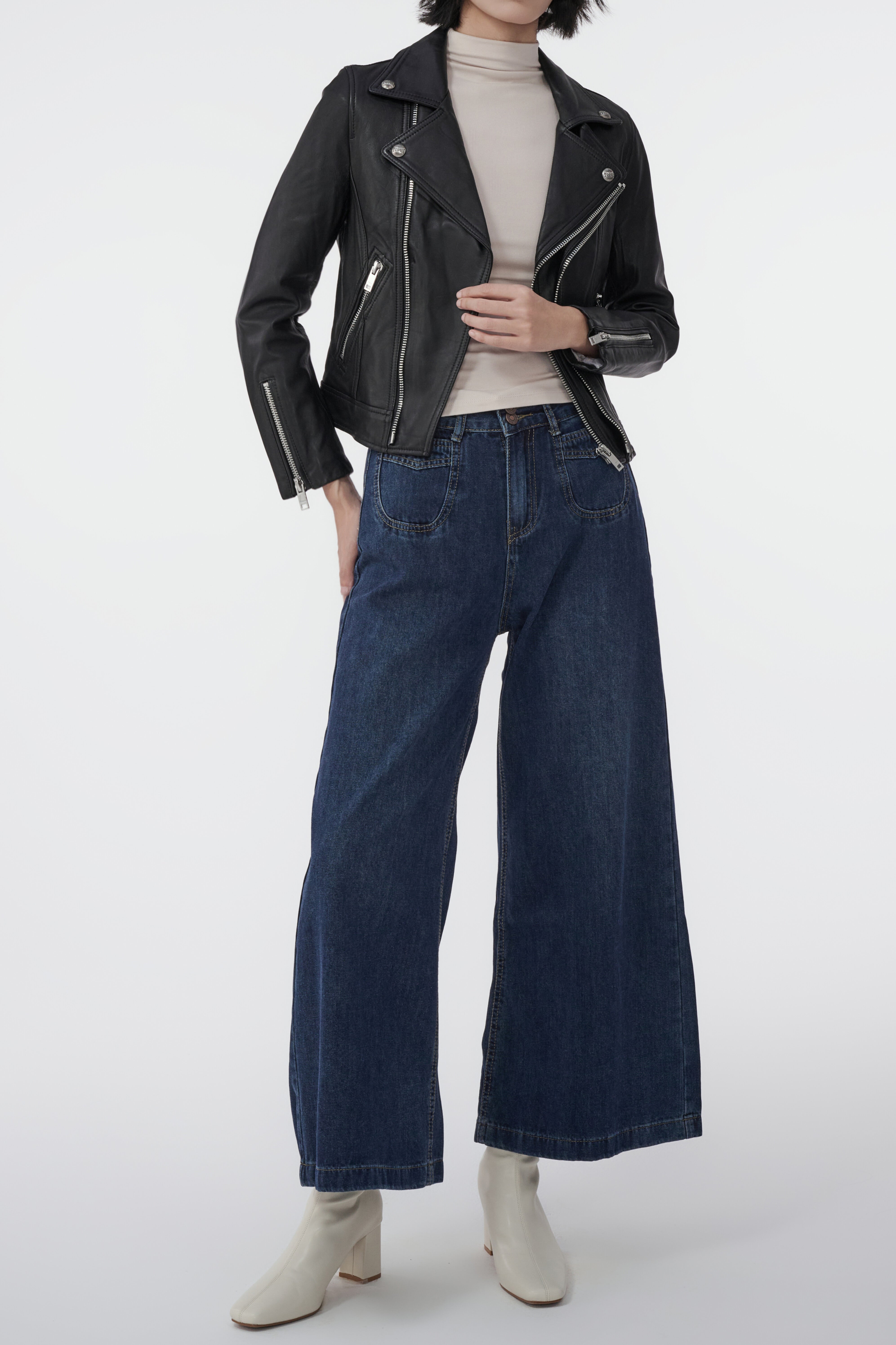 TOUGH JEANSMITH 反領BIKER