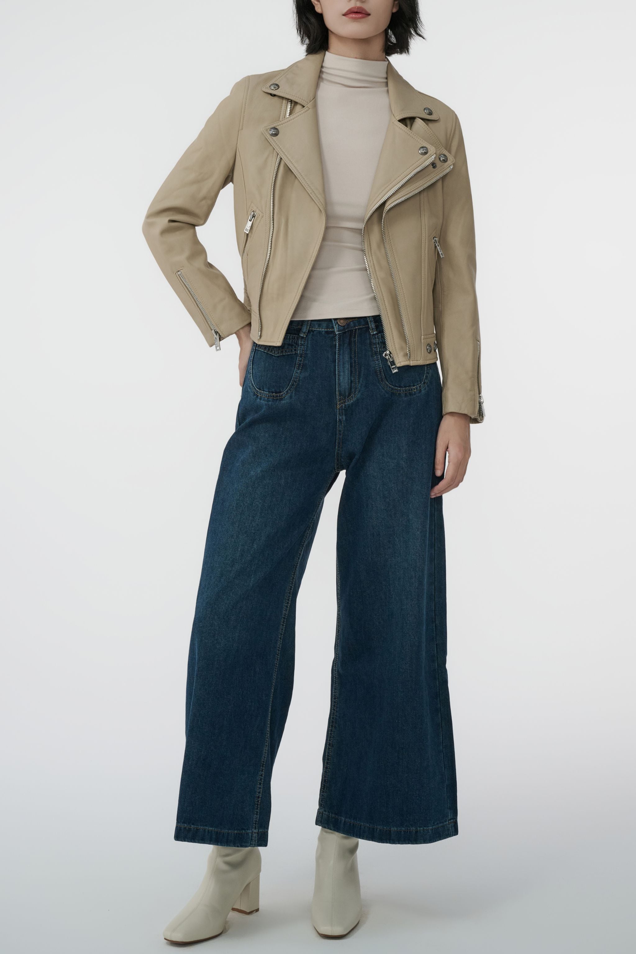 TOUGH JEANSMITH Double-sided BIKER