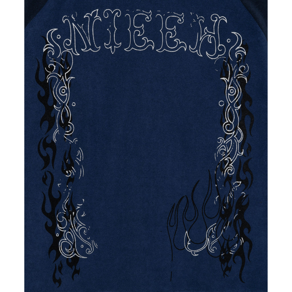 NIEEH Women's Dark Navy Burning Tee